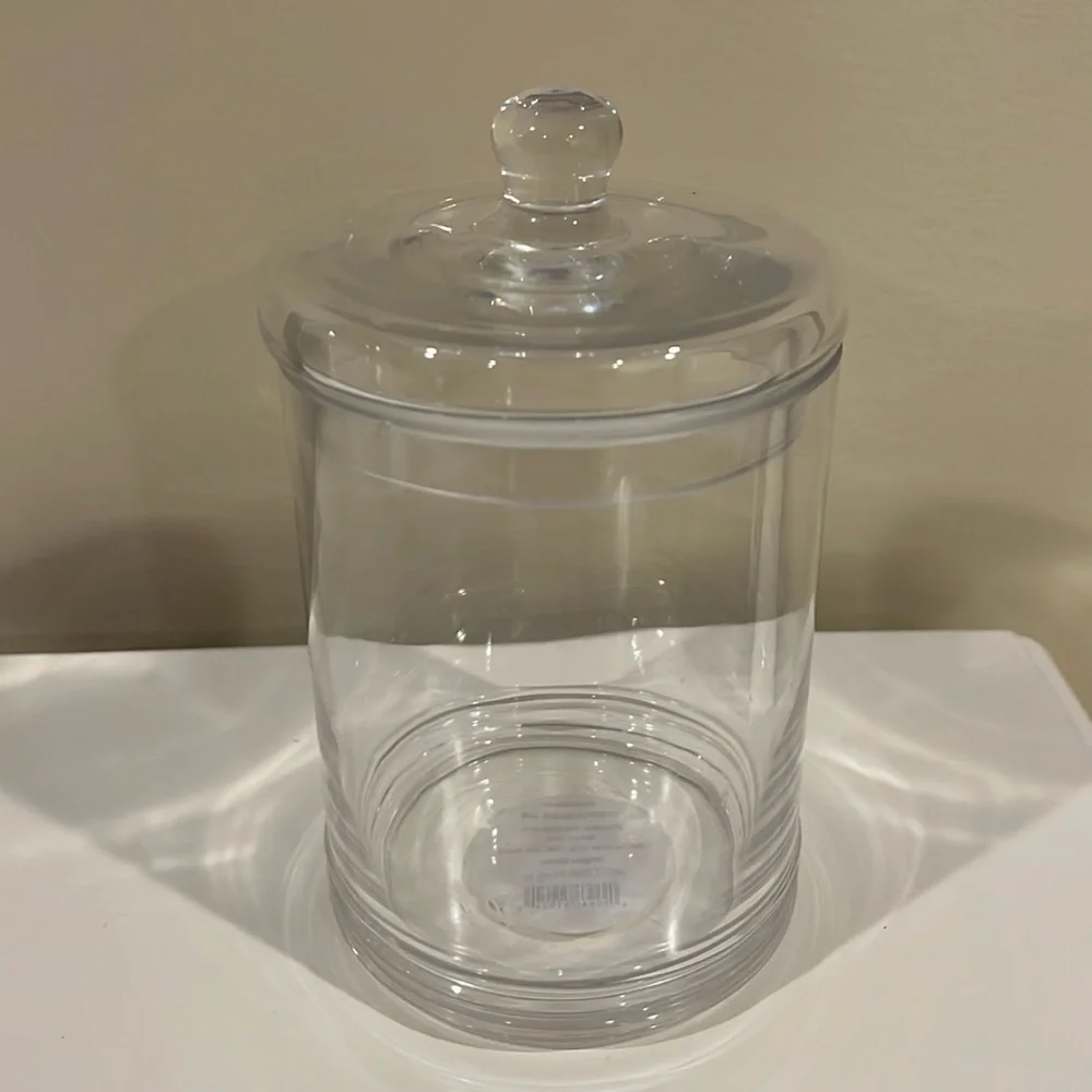 Threshold Covered glass jar